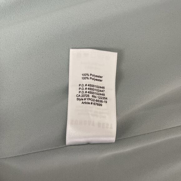 Aritzia Sunday Best Ruffle Wrap Dress Womens Size 0 Chiffon Lightweight‎ Pastel - Picture 4 of 8